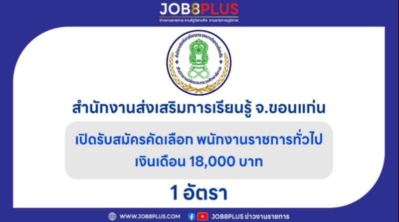 สำนักงานส่งเสริมการเรียนรู้ประจำจังหวัดขอนแก่น