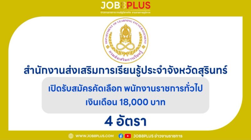 สำนักงานส่งเสริมการเรียนรู้ประจำจังหวัดสุรินทร์