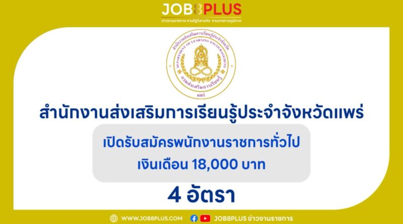 สำนักงานส่งเสริมการเรียนรู้ประจำจังหวัดแพร่