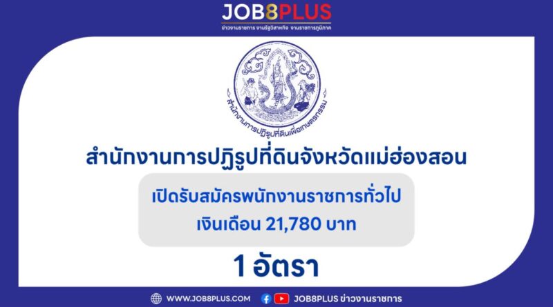 สำนักงานการปฏิรูปที่ดินจังหวัดแม่ฮ่องสอน