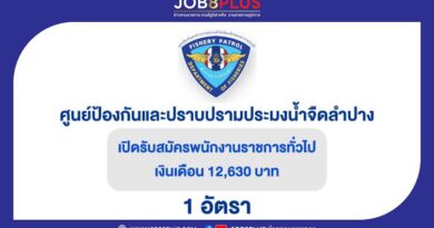 ศูนย์ป้องกันและปราบปรามประมงน้ำจืดลำปาง