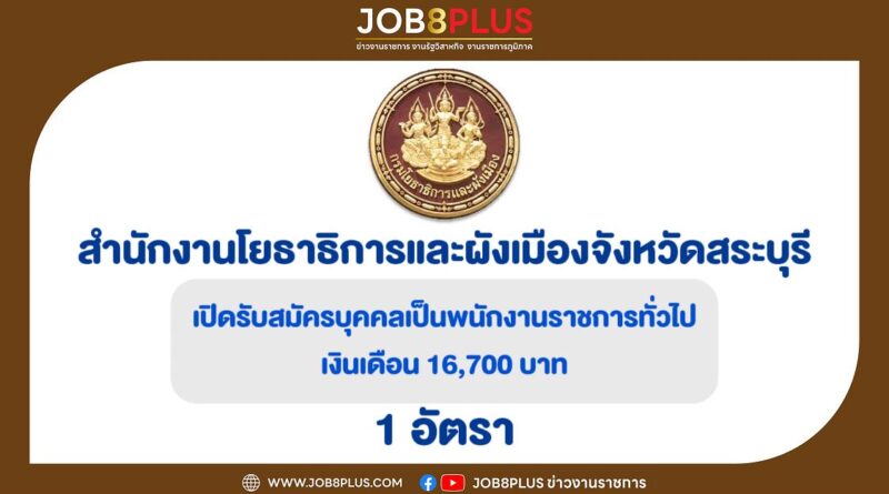 สำนักงานโยธาธิการและผังเมืองจังหวัดสระบุรี
