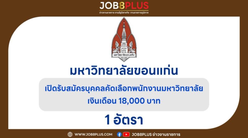 มหาวิทยาลัยขอนแก่น